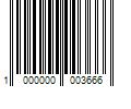 Barcode Image for UPC code 1000000003666