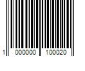 Barcode Image for UPC code 1000000100020