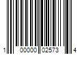 Barcode Image for UPC code 100000025734