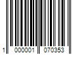 Barcode Image for UPC code 1000001070353