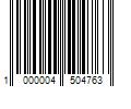 Barcode Image for UPC code 1000004504763