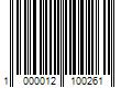 Barcode Image for UPC code 1000012100261