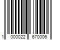 Barcode Image for UPC code 1000022670006