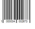 Barcode Image for UPC code 1000034002673