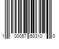 Barcode Image for UPC code 100057503100