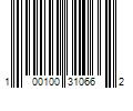 Barcode Image for UPC code 100100310662