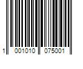 Barcode Image for UPC code 1001010075001