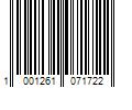 Barcode Image for UPC code 1001261071722