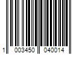 Barcode Image for UPC code 10034500400142