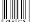 Barcode Image for UPC code 10037000749629