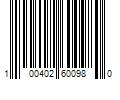 Barcode Image for UPC code 100402600980