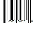 Barcode Image for UPC code 100651041206