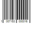 Barcode Image for UPC code 1007153000016