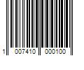 Barcode Image for UPC code 10074100001035