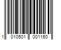 Barcode Image for UPC code 1010501001160