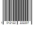 Barcode Image for UPC code 1012122222207