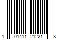 Barcode Image for UPC code 101411212218