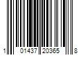 Barcode Image for UPC code 101437203658