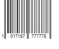 Barcode Image for UPC code 1017187777778