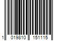 Barcode Image for UPC code 10198101511109