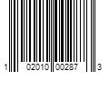 Barcode Image for UPC code 102010002873