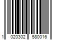 Barcode Image for UPC code 1020302580016