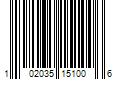 Barcode Image for UPC code 102035151006