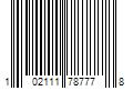 Barcode Image for UPC code 102111787778