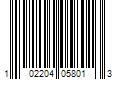 Barcode Image for UPC code 102204058013