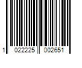 Barcode Image for UPC code 1022225002651