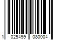 Barcode Image for UPC code 1025499080004