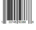 Barcode Image for UPC code 103745503666