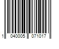 Barcode Image for UPC code 10400050710121