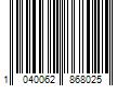 Barcode Image for UPC code 1040062868025