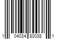 Barcode Image for UPC code 104034800381