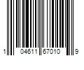 Barcode Image for UPC code 104611670109