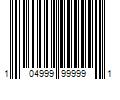 Barcode Image for UPC code 104999999991