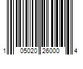 Barcode Image for UPC code 105020260004