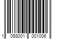 Barcode Image for UPC code 1058001001006