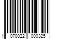 Barcode Image for UPC code 1070022000325