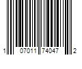 Barcode Image for UPC code 107011740472