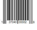 Barcode Image for UPC code 107040000028