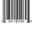 Barcode Image for UPC code 108411040605