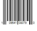 Barcode Image for UPC code 109541080790