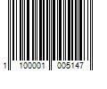 Barcode Image for UPC code 1100001005147