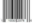 Barcode Image for UPC code 110030200766