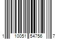 Barcode Image for UPC code 110051547567