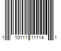 Barcode Image for UPC code 110111111141