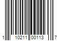 Barcode Image for UPC code 110211001137