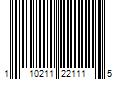 Barcode Image for UPC code 110211221115